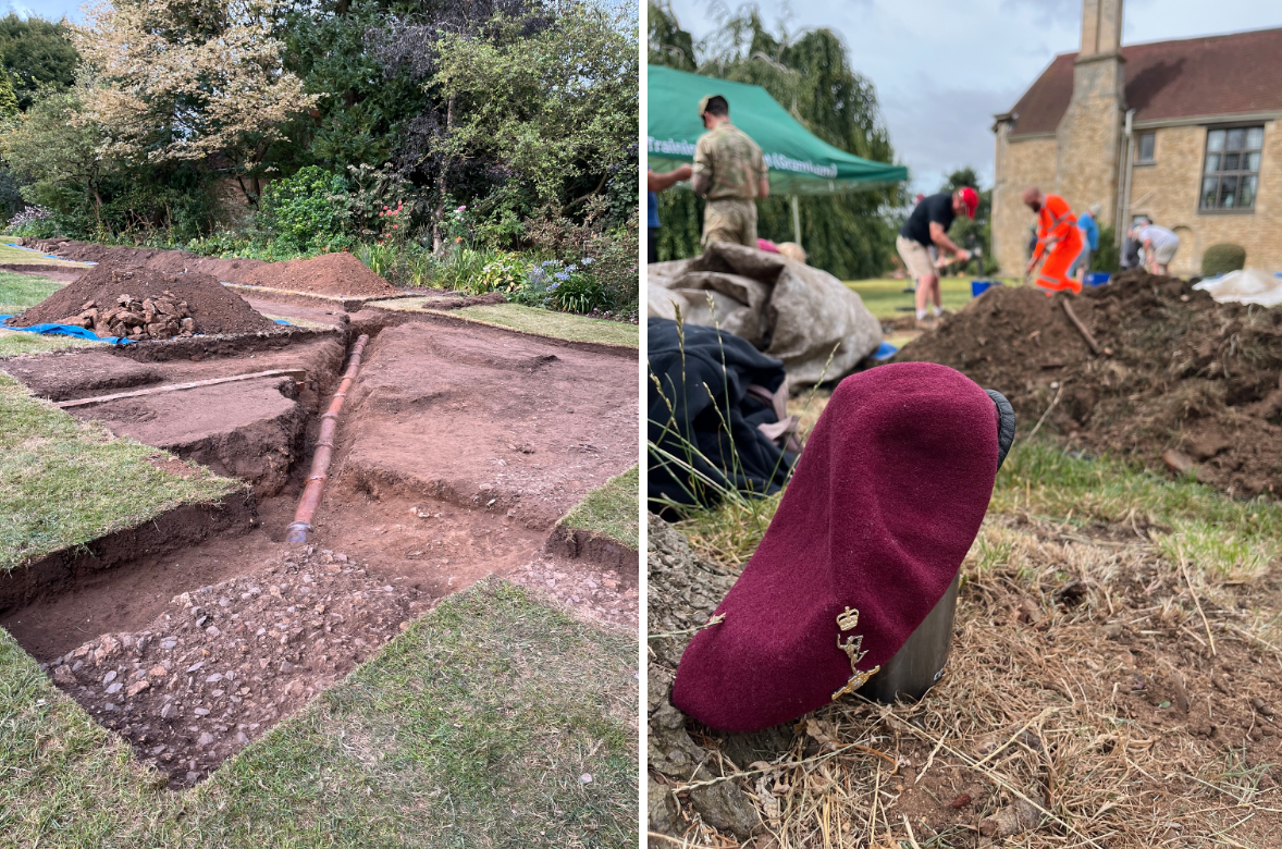 digging market garden project