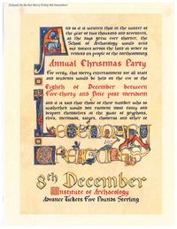 Legendary creatures xmas party poster legendary creatures xmas party poster