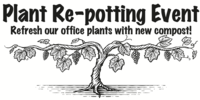 rlaha plant repotting event online graphic